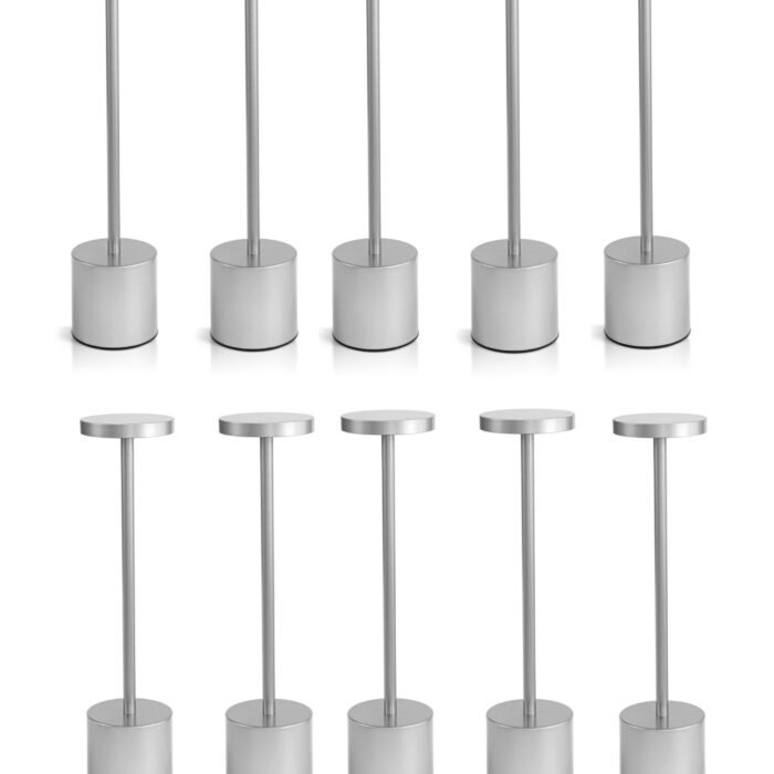 Kit 10 Luminárias de Mesa Candeeiro Led Sem Fio Recarregável - Variação