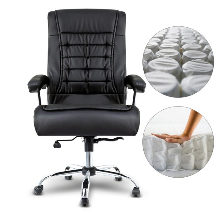 Cadeira Escritório Presidente Prime Line PL Big com Molas + CX