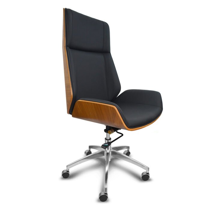 Cadeira Presidente Escritório GO-2000 Ergonômica Gogo Chair Deluxe Wood - Cores