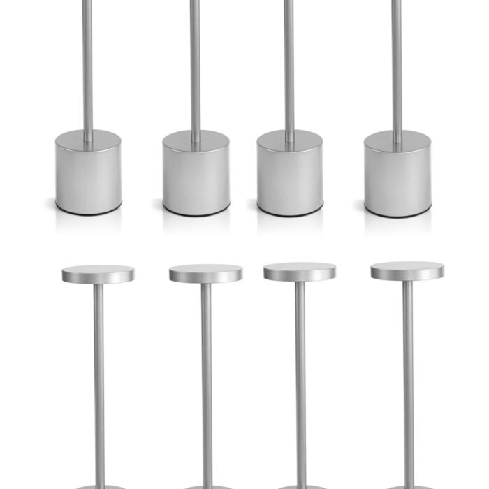 Kit 8 Luminárias de Mesa Candeeiro Led Sem Fio Recarregável - Cores