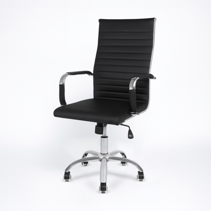 Cadeira Presidente Giratória CEL Esteirinha Charles Eames Estofada - Cores